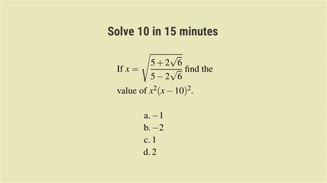 Surds And Indices Questions Set 7 SSC CGL 73 SureSolv