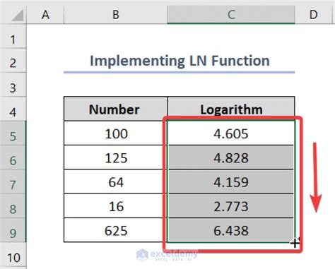 How To Calculate Log In Excel 6 Effective Methods Exceldemy