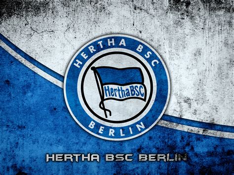 Download wallpaper wallpaper, sport, logo, football, Hertha Berlin ...