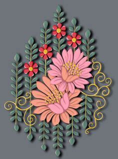 Floral Khakha Designs Ideas In Hand Embroidery Designs Hand