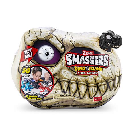 Zuru Smashers Dino Island T Rex Battle Playset Series 1 Mind Games