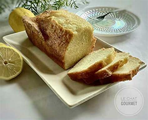 Cake au citron de Pierre Hermé de Le Chat Gourmet et ses recettes de