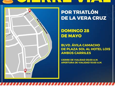 Cierre Vial En Boca Del Río Por Triatlón