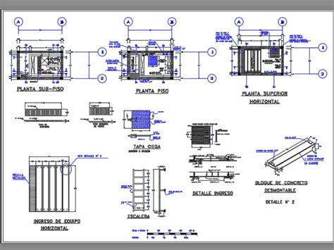 Subestaci N El Ctrica En Autocad Descargar Cad Gratis Kb