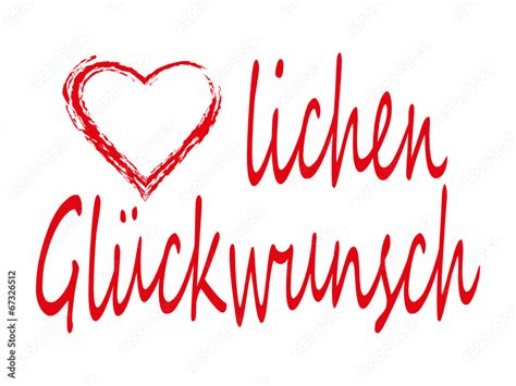 Herzlichen Gl Ckwunsch Begl Ckw Nschen Geburtstag Stock Vector