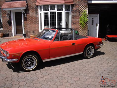 1972 Triumph Stag Red