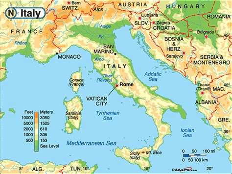 Geography - Italy