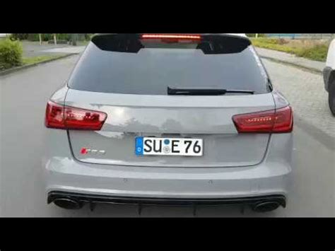 Audi RS6 V8T Sportauspuff By Asg Sound YouTube