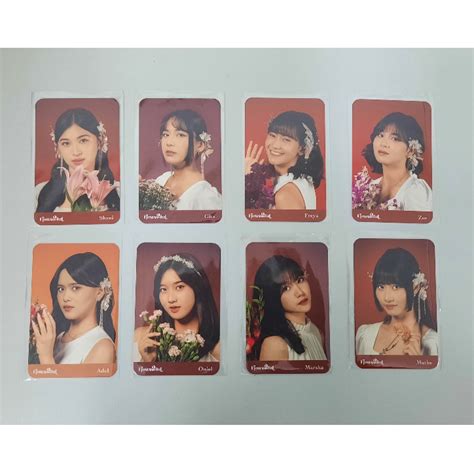 Jual Photocard Jkt Anniversary Flowerful Official Pc Photo Card