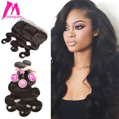 Aliexpress Buy Maxglam Malaysian Virgin Hair 3 Body Wave Bundles