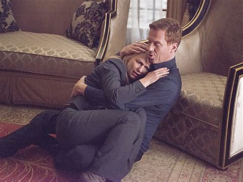 Claire Danes Damian Lewis Kiss