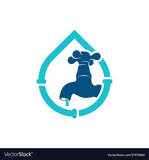 Plumbing Logo Design Creative Royalty Free Vector Image