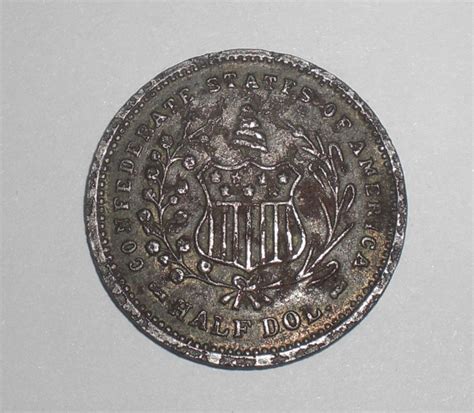 Confederate Half Dollar 1861