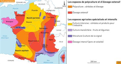 Salut à tous quels sont les espaces agricoles en France Est ce que