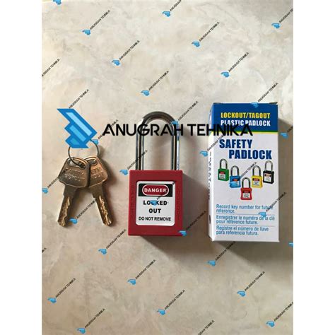 Jual Safety Padlock Loto Seperti Master Gembok Safety Shopee Indonesia