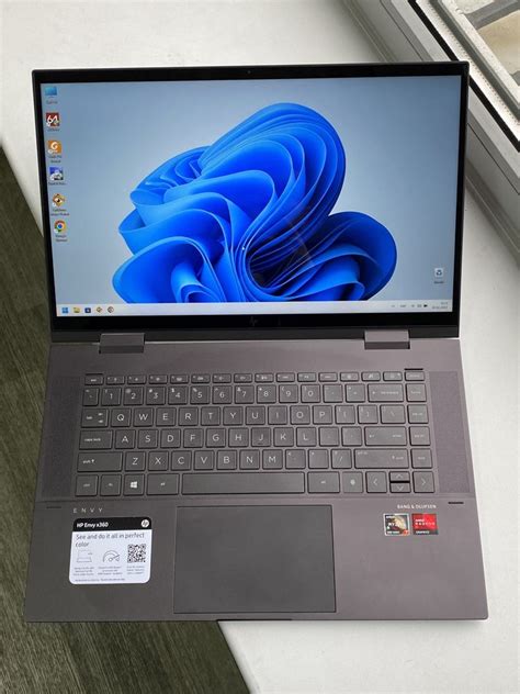 Трансформер Hp Envy X360 Ryzen 7 5700u 16gb Ddr4 512gb Nvme 23 000 грн Ноутбуки Ровно