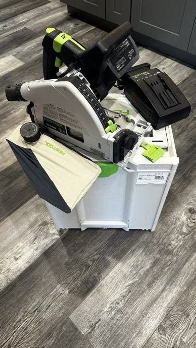 Festool Tsc Kebi F Plus Cordless Track Saw X Ah Batteries C