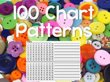 100 Chart Patterns by Casey Crumbley | Teachers Pay Teachers