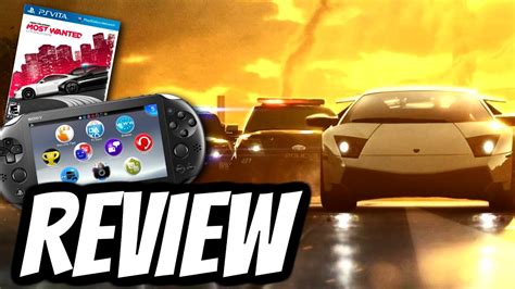 Need For Speed Most Wanted Playstation Vita Review Ps Vita Youtube