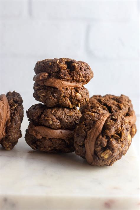 Chocolate Almond Sandwich Cookies Giadzy