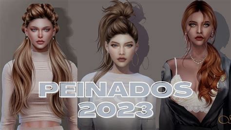 Pack Peinados Femeninos Para Sims Youtube