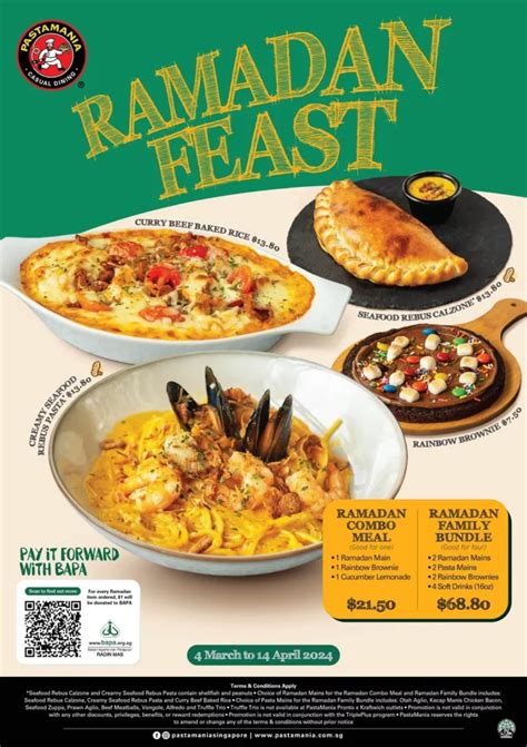 PastaMania Menu Singapore Prices Promos & Review 2024