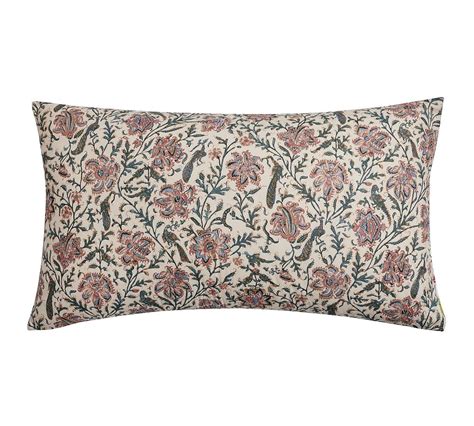 Eloise Garden Reversible Percale Comforter Sham Pottery Barn