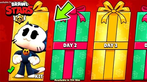 RARE GIFTS BRAWLIDAYS BRAWL STARS FREE REWARDS YouTube