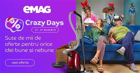 Crazy Days Din August La Emag Readuc Reducerile Nebune