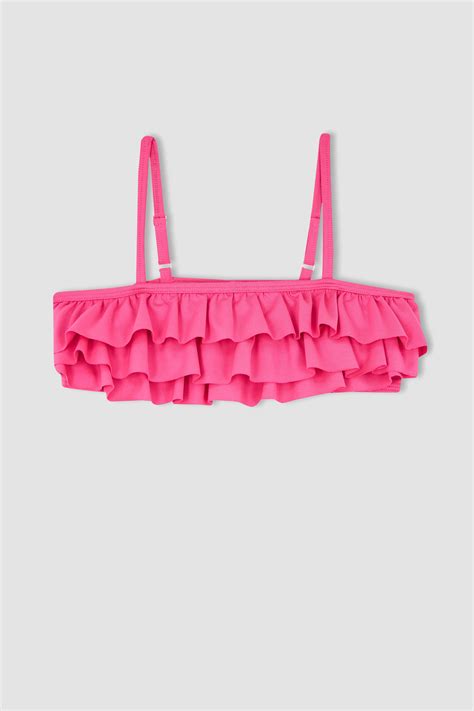 Pembe Kız Çocuk Genç Kız Kız Çocuk Bikini DeFacto