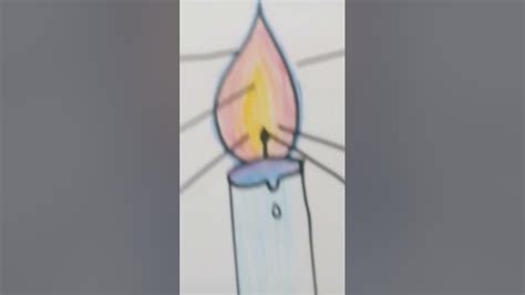 Labelled Diagram Of Candle Flame Shorts Youtube