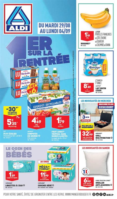 Catalogue ALDI 21 Août 4 Septembre 2023 Le Catalogue