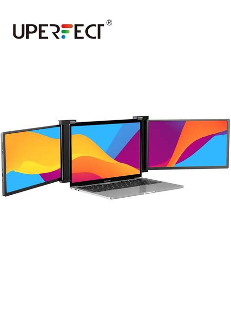 UPERFECT Dual Monitor Extender Triplo Portátil FHD 1080P IPS Screen