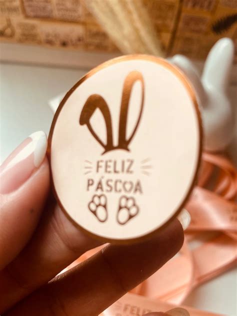 Un Adesivo Hot Stamping De P Scoa Cm Gacep Carimbos Personalizados