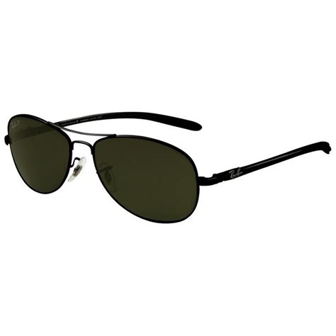 Ray Ban Rb N Carbon Fibre Polarized Black