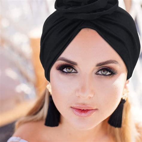 4 Pièces Turbans à Fleurs pour Femmes Bonnets Doux à Nœud Pré Noué