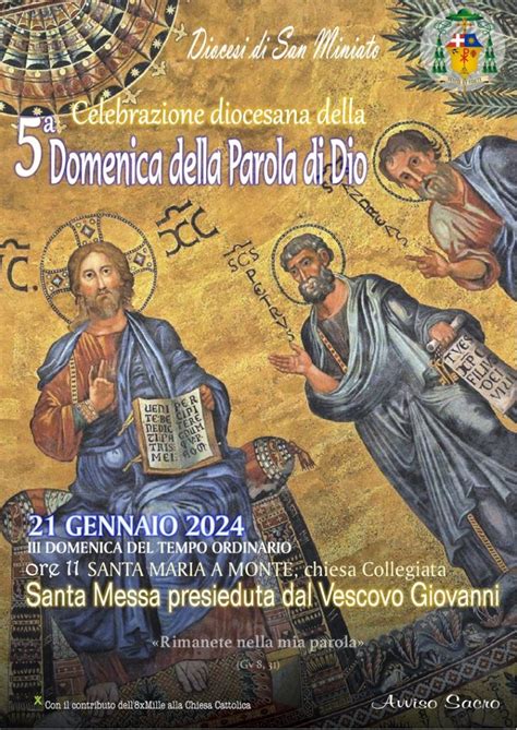 Domenica Della Parola Di Dio Diocesi Di San Miniato