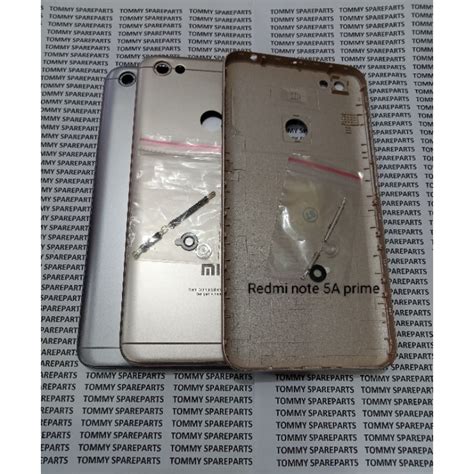 Jual BACKDOOR BACK CASING TUTUPAN BELAKANG XIAOMI REDMI NOTE 5A PRIME