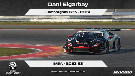 Iracing S Lamborghini Gt Imsa Cota Dani Youtube