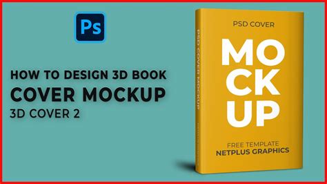 How To Design Book Cover 3d Mockup In Photoshop Youtube