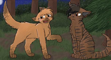 Sasha and Tigerstar by CascadingSerenity on DeviantArt