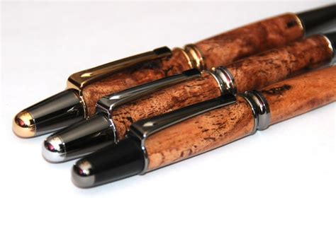 Patrizio Style Handmade Pens From Salvaged Texas Wood Available On