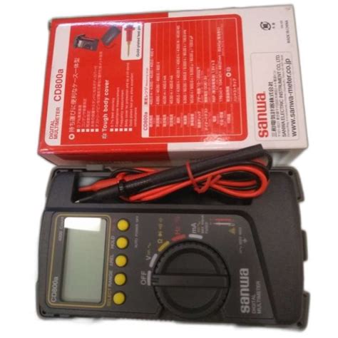 Jual Multitester Sanwa Cd A Avometer Multimeter Digital Sanwa