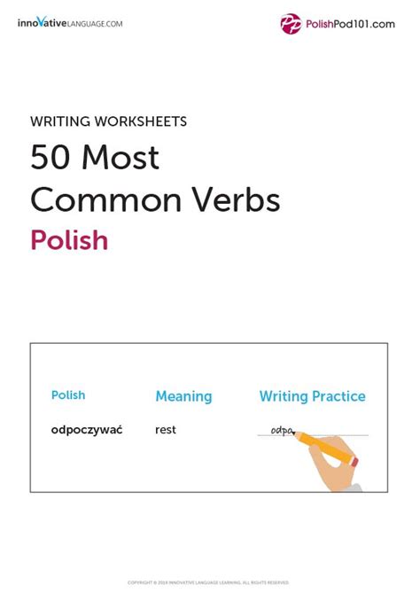 16 Polish Worksheets For Beginners PDF Printables