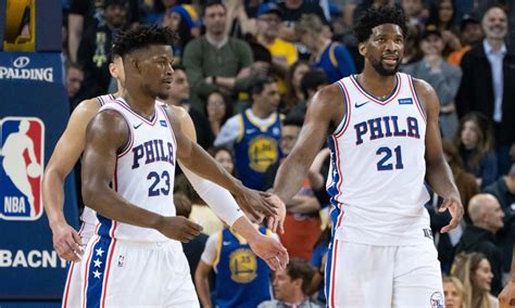 Jimmy Butler Responds To Joel Embiids Comments Praises Sixers Star