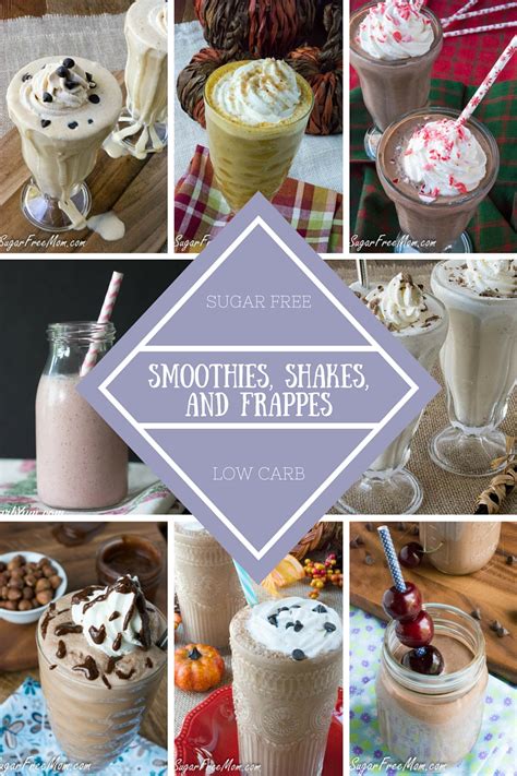 20 Low Carb Sugar-Free Smoothies, Shakes & Frappes! - Sugar-Free Mom