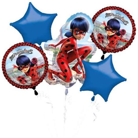 Miraculous Ladybug Balloon Bouquet Next Day Delivery