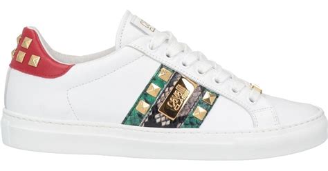 Class Roberto Cavalli Sneakers In White Lyst