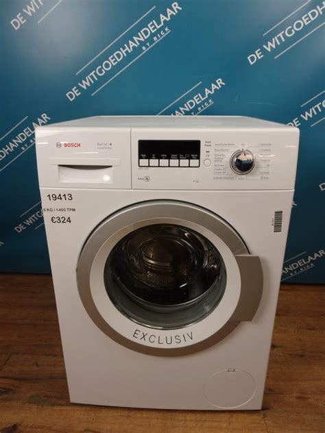 Wasmachine Kg Toeren Bosch Serie Varioperfect De