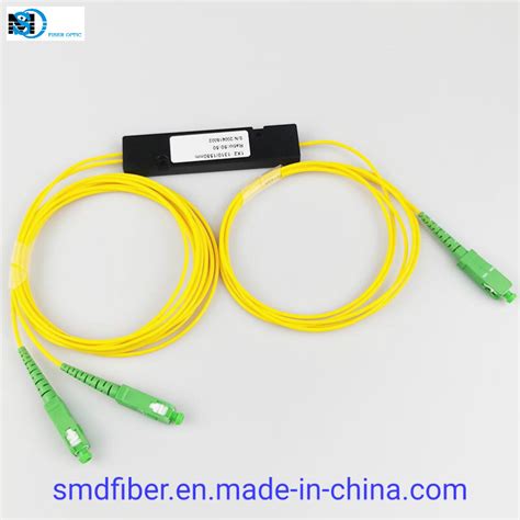 Ratio Sc Apc Abs Box Type Fbt Fiber Optic Splitter Plc